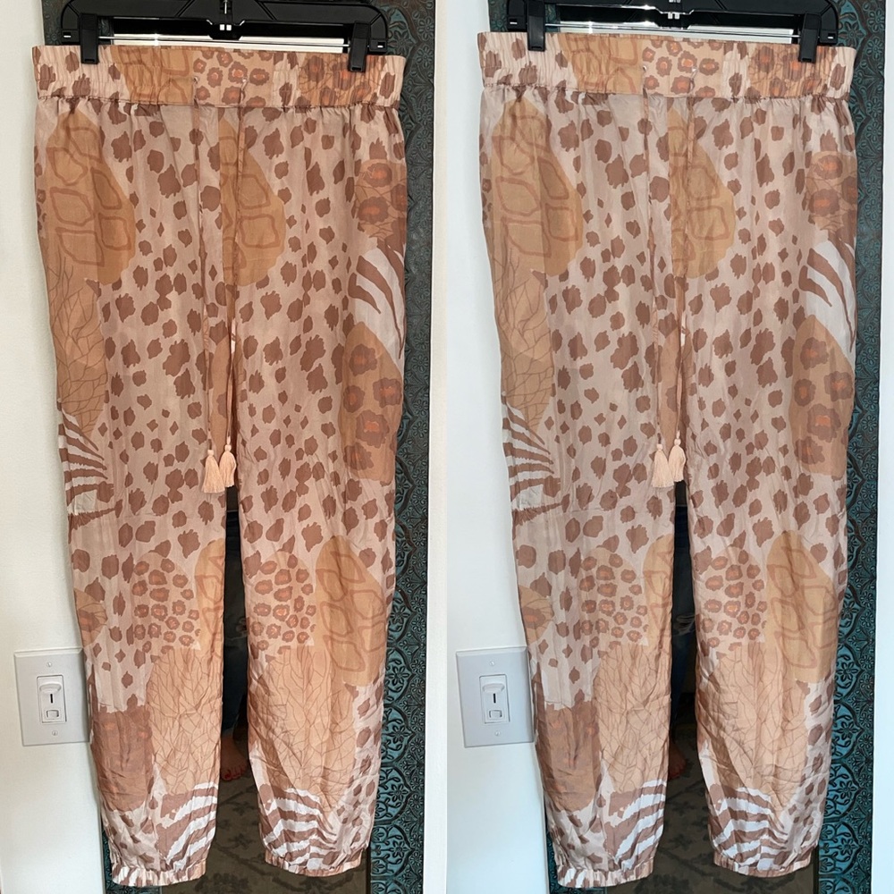 Silk Printed Pant